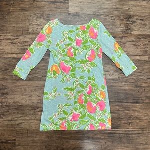 Lilly Pulitzer cotton 3/4 sleeve tunic dress